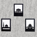 Islamic wall art set with Kaabe Metal Wall Decor - myhomestore.com.pk