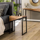 Industrial Bedside Table (set of 2) Side Table - myhomestore.com.pk