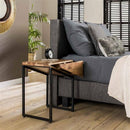 Industrial Bedside Table (set of 2) Side Table - myhomestore.com.pk