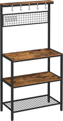 Industrial Kitchen Baker's Rack, Kitchen Unit with Storage Shelves - myhomestore.com.pk