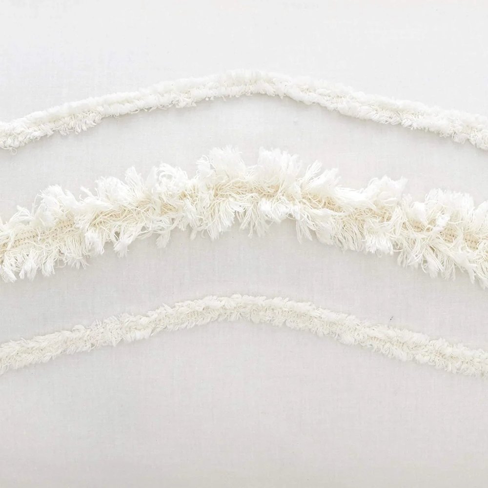 Ivory Tufted Duvet Cover Set - myhomestore.com.pk