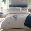 New Luxury Peacock Embroidery Duvet Set - myhomestore.com.pk