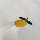 Lemon Embroidered Duvet Cover Set - myhomestore.com.pk