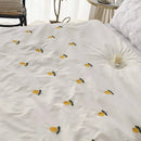 Lemon Embroidered Duvet Cover Set - myhomestore.com.pk