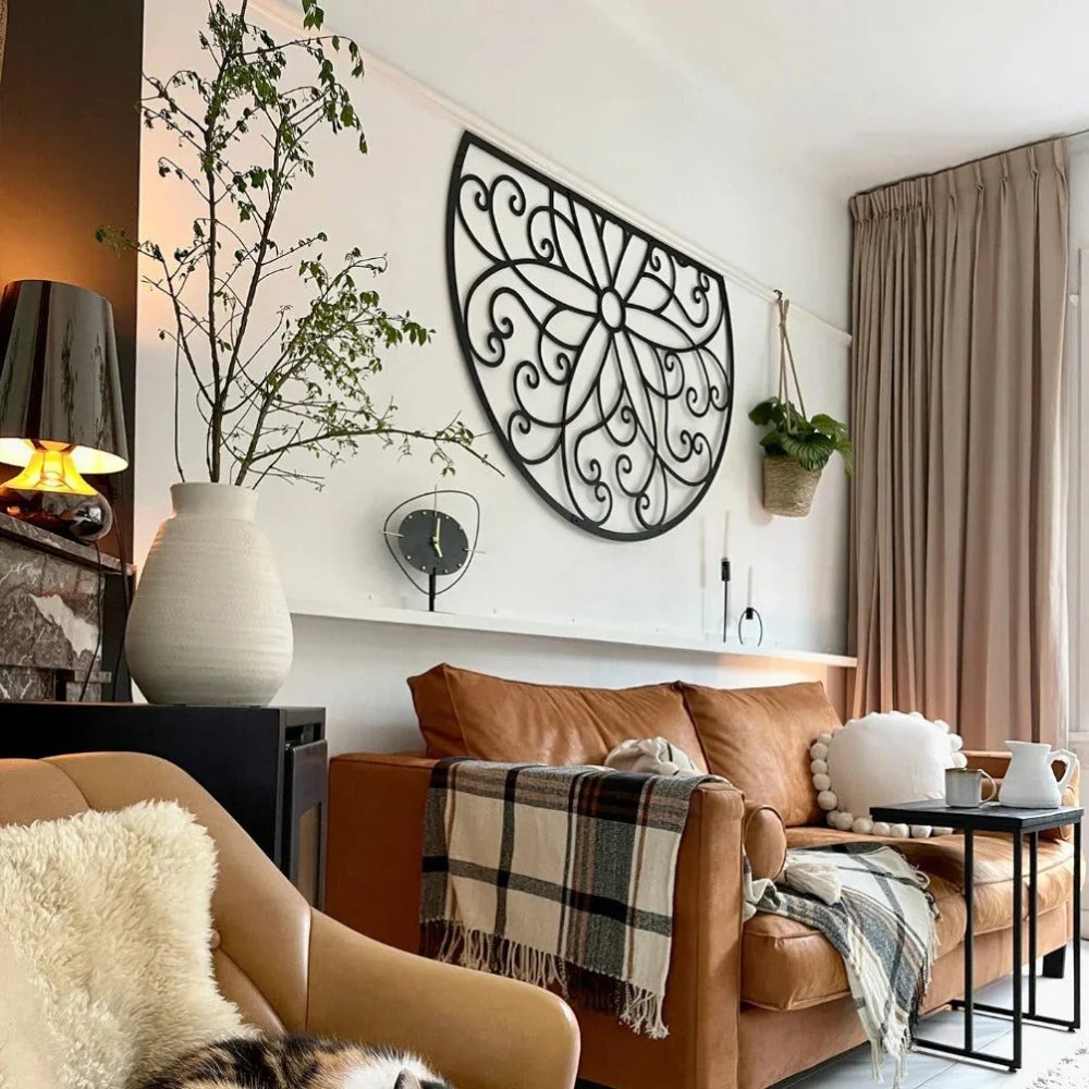 Lotus Flower Metal Wall Decor - myhomestore.com.pk