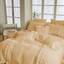 Luxury Cotton Lace Duvet Set - King - myhomestore.com.pk