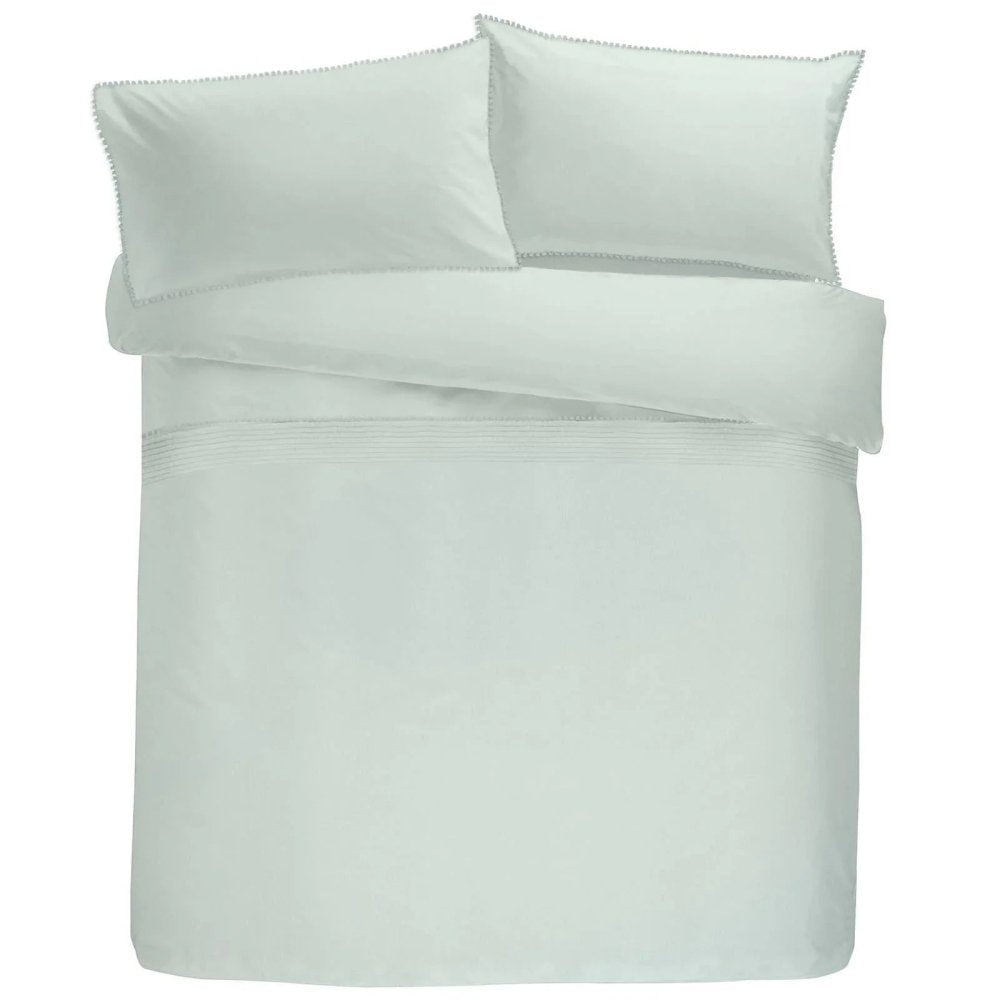 Luxury Pleated with Lace Duvet Set - myhomestore.com.pk