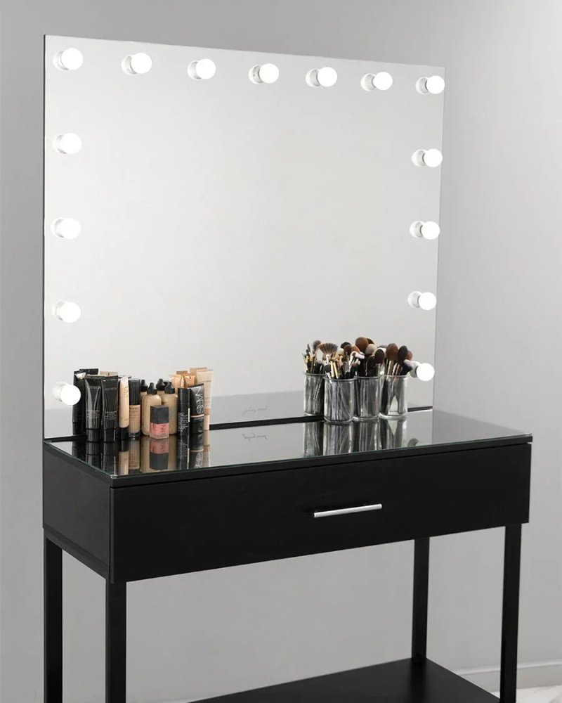 MAKE - UP TABLE FOR MAKE - UP ARTIST BLACK - myhomestore.com.pk