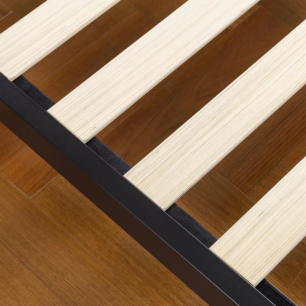 Metal Bed Frame With 2 Side Table - myhomestore.com.pk