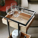 Metal Frame with MDF Sheet Trolley - myhomestore.com.pk