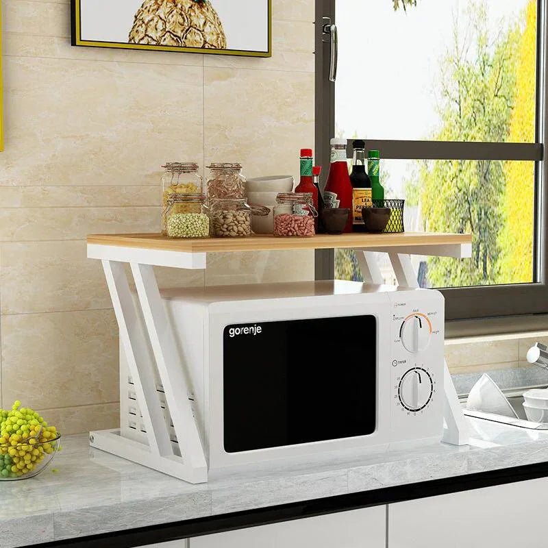 Microwave Shelf Storage Rack - myhomestore.com.pk