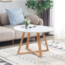 Solid Wood End Tables, Balcony Simple Small Round Table Living Room Furniture - myhomestore.com.pk