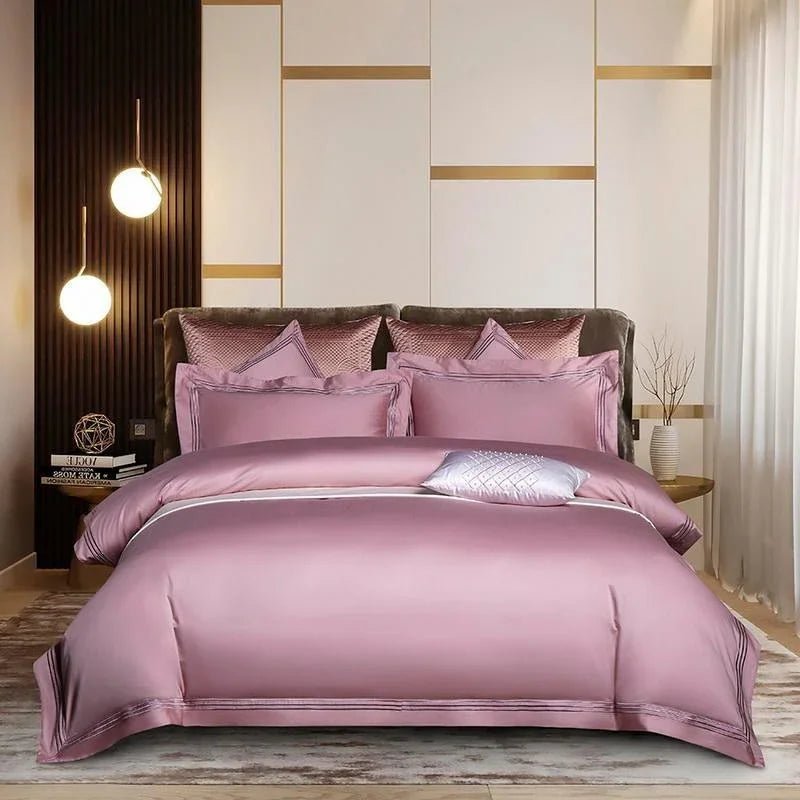 New Luxury Triple Line Baratta Duvet (Embroidered) - myhomestore.com.pk