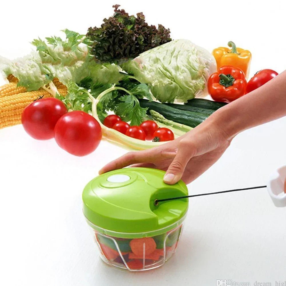 Nicer Dicer Vegetable Chopper Manual Hand Pull - myhomestore.com.pk