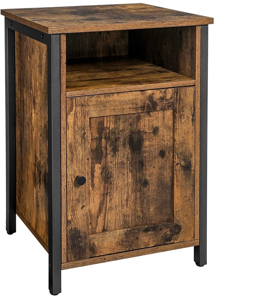 Nightstand with Storage Side Table - myhomestore.com.pk