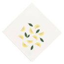 Off White Mats with Small Lemons embroidered - myhomestore.com.pk