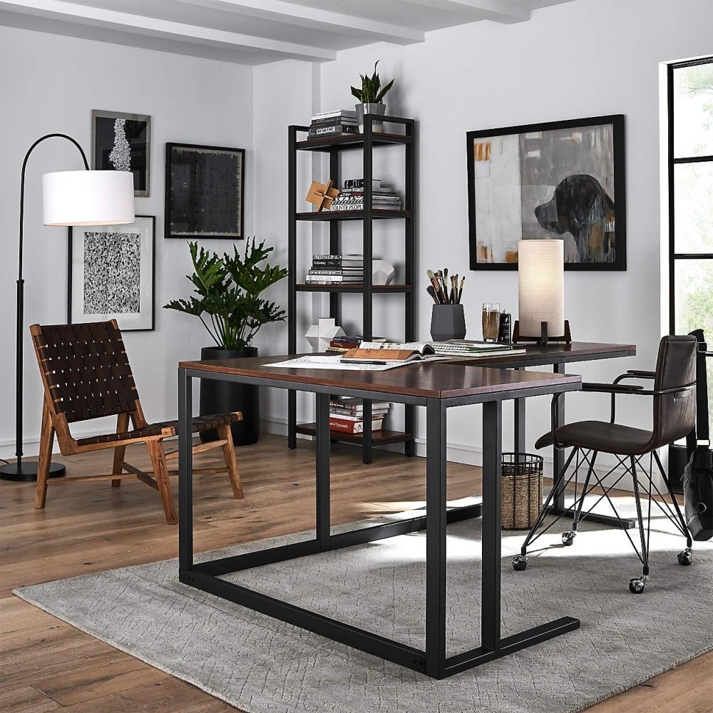 Pilsen Graphite Office Table - myhomestore.com.pk