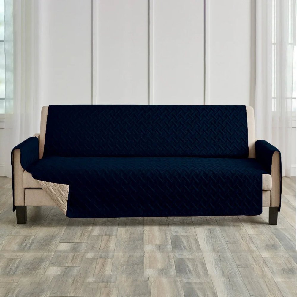 Pinsonic Sofa Cover ( Navy ) - myhomestore.com.pk