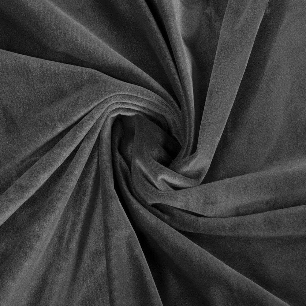 Premium Dark Grey Velvet Curtain for Bedroom & Living Room - myhomestore.com.pk