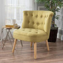 Plush Modern Tufted Accent Chair (One) - myhomestore.com.pk