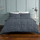Luxury Square Pintuck Duvet Set - myhomestore.com.pk