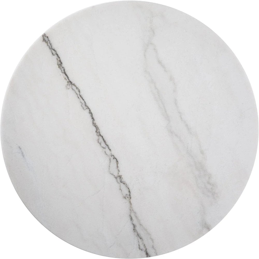 Round Table - Geometric Champagne Gold Frame - myhomestore.com.pk