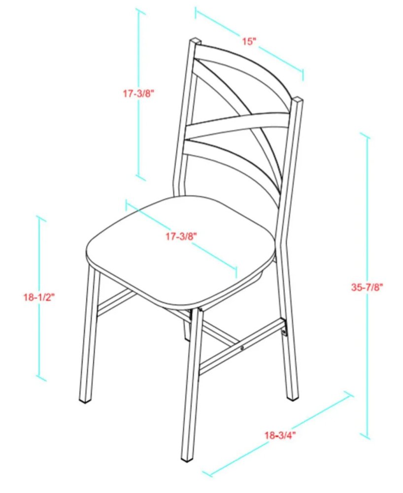 Rustic Dining Chair - myhomestore.com.pk