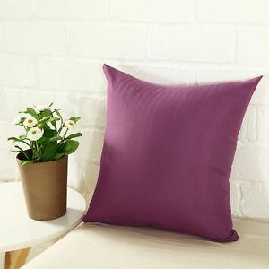 Cotton Cushion Cover (Purple)