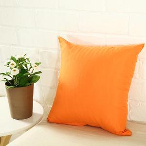 Cotton Cushion Cover (Orange)