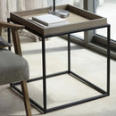 Bovina Square Side Tray Table - myhomestore.com.pk