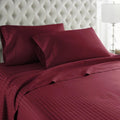 Satin Stripe Duvet Set Narrow Lines - myhomestore.com.pk