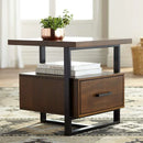 1-Drawer Modern End Table Side Table - myhomestore.com.pk