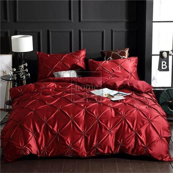 Silk Pintuck Duvet Set - myhomestore.com.pk