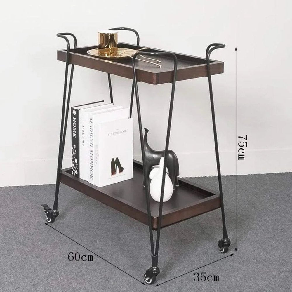 Simple European Dining Cart Trolley - myhomestore.com.pk