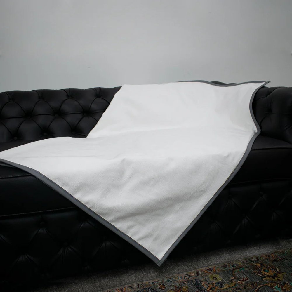 Sofa Throw ( White ) - myhomestore.com.pk