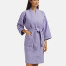 Spa Robe with Quilted Design Bath Robe - myhomestore.com.pk