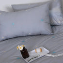 Star Embroidered Duvet Cover Set - myhomestore.com.pk