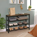 Roomy Industrial Style Shoe Rack - myhomestore.com.pk