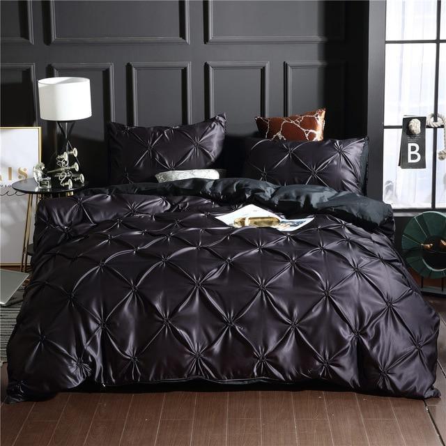 Silk Pintuck Duvet Set - myhomestore.com.pk