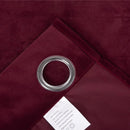 Premium Maroon Velvet Curtain for Bedroom & Living Room - myhomestore.com.pk