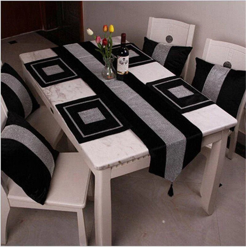 Table Runner (Black) - myhomestore.com.pk