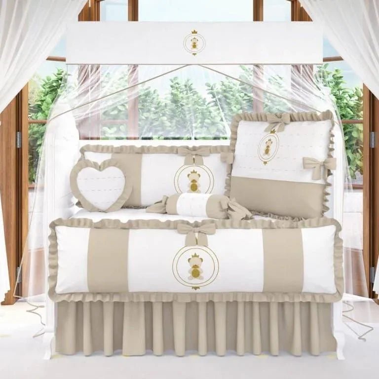 Two Shaded Baby Cot Set - myhomestore.com.pk