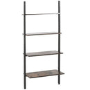 Ladder Shelf Dark Wood - myhomestore.com.pk