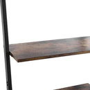 Ladder Shelf Dark Wood - myhomestore.com.pk