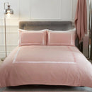 Velvet Ribbon Duvet set - myhomestore.com.pk