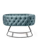 Velvet Tufted Bassinet - myhomestore.com.pk