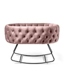 Velvet Tufted Bassinet - myhomestore.com.pk