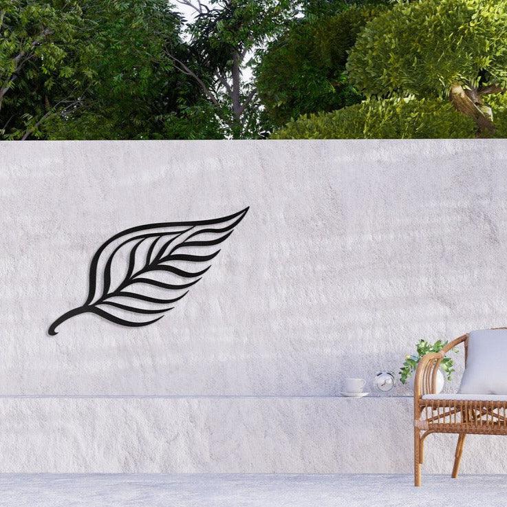 Wall hanging leaf Metal Wall Decor - myhomestore.com.pk
