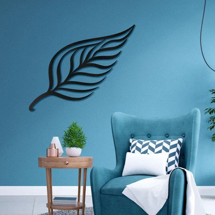 Wall hanging leaf Metal Wall Decor - myhomestore.com.pk