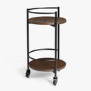 17.5" Round Bar Cart - myhomestore.com.pk